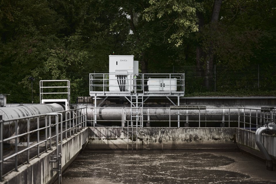 Picture ot the wastewater treatment plant